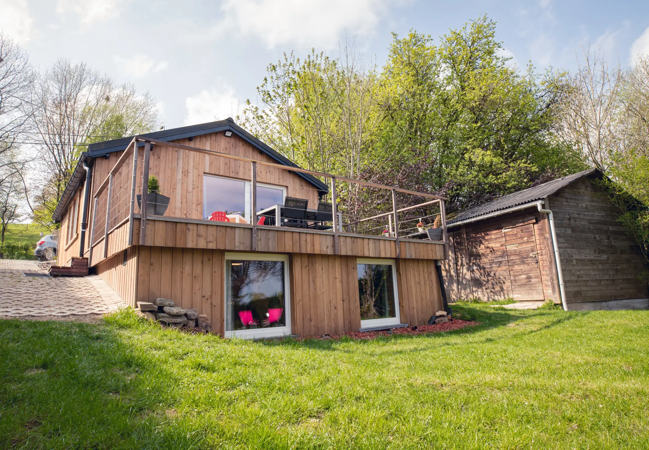 Cottage for 4 people in Aywaille Le Chalet SaMax